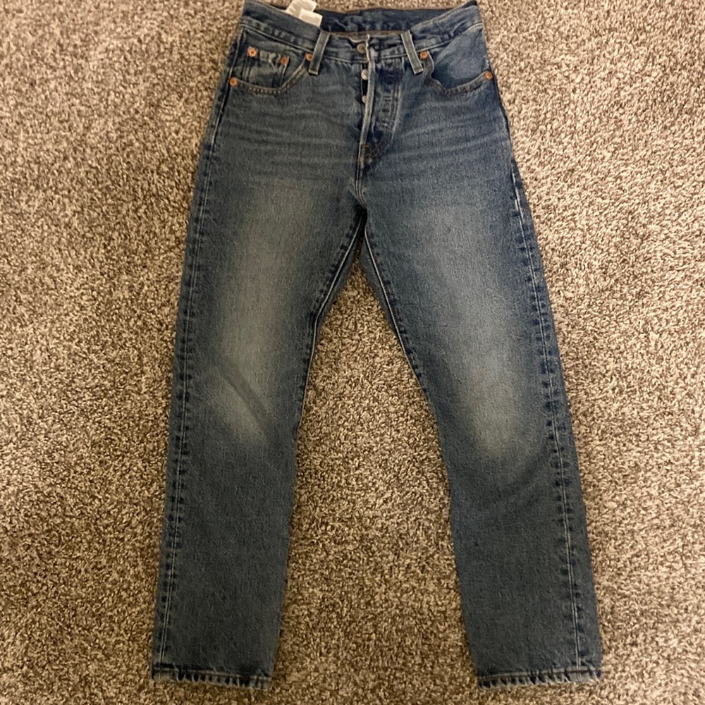 Levi's Women’s Straight Blue Jeans